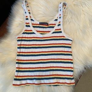 Brandy Melville Multi-Colored tank.